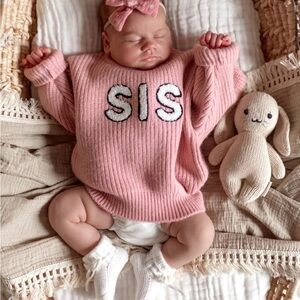 NWT “Sis” Knit Sweater 2T SpearmintLove